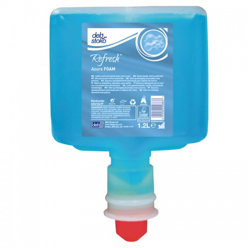 Deb Refresh Azure Foam Wash 1.2L Touch-Free